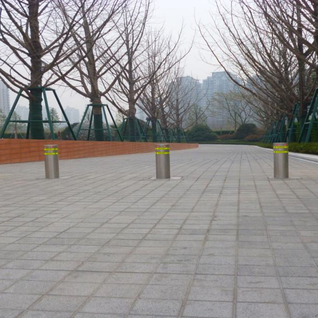 Electro Hydraulic Bollards for security applications- Earth Control Systems, Surat