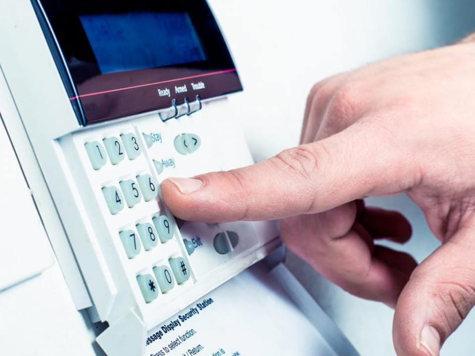 Security System with a control panel or command center - Earth Control Systems, Surat