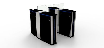 Electronic Speed Gates for commercial and public places - Earth Control Systems, Surat